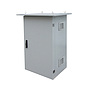 Produkt Szafa termo izolowana LC-07, 24U 700 x 600, RAL 7035 wentylatory w prawej ściance LC-07-24U-76-25001-0P-G - Solarix - Zewnetrzna IP55 z izolacją