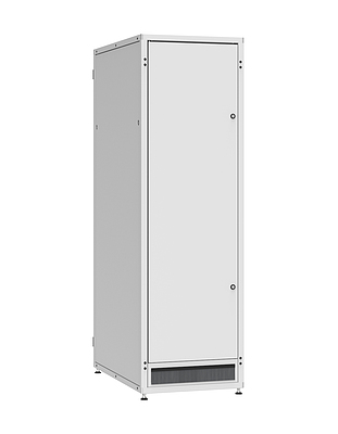 Produkt Szafa LC-50 42U, 600x1000 RAL 7035, szklane drzwi - Solarix - Stojące 19"