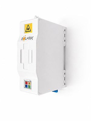 Produkt Skrzynka optyczna na szynę DIN do 4 złączy SC SXOB-SC-DIN-4 - Solarix - Fiber Management