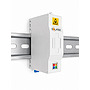 Produkt Skrzynka optyczna na szynę DIN do 4 złączy SC SXOB-SC-DIN-4 - Solarix - Fiber Management