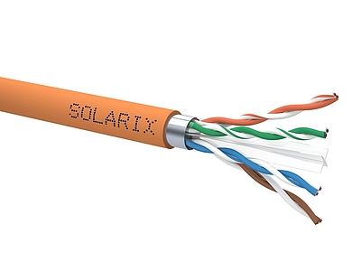 Produkt Instalacyjny kabel Solarix CAT6A UTP LSOHFR B2<sub>ca</sub>-s1,d1,a1 500m SXKD-6A-UTP-LSOHFR-B2ca - Solarix - Kable instalacyjne