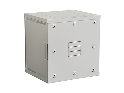 Produkt Szafka naścienna nitowana SENSA 12U 500mm, drzwi przezszklone, RAL 7035 SENSA-12U-65-11-G - Solarix - Naścienne 19"