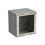 Produkt Szafka naścienna nitowana SENSA 12U 500mm, drzwi przezszklone, RAL 7035 SENSA-12U-65-11-G - Solarix - Naścienne 19"