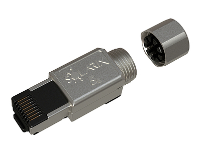 Produkt Konektor MPTL RJ45 CAT5E STP samozaciskowy SXRJ45-5E-STP-BK-SA-N - Solarix - Konektory