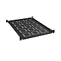 Produkt Półka 19" 1U 650mm BK mocowana do przednich i tylnich szyn UP-16-B - Solarix - Akcesoria 19"