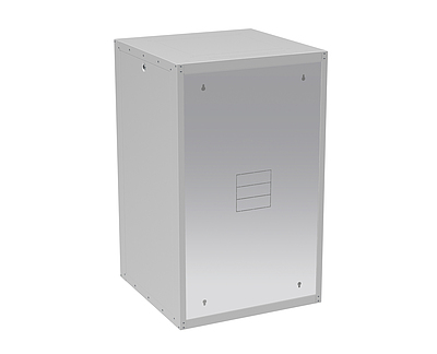 Produkt Szafa naścienna GrandN DUO 20U 600mm,drzwi blaszane, RAL 7035, GrandND-20U-66-21-G - Solarix - Naścienne 19"
