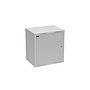Produkt Szafa naścienna GrandN DUO 12U 450mm,drzwi blaszane, RAL 7035, GrandND-12U-645-21-G - Solarix - Naścienne 19"