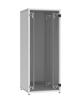 Produkt Szafa LC-50 42U, 800x800 RAL 7035, szklane drzwi - Solarix - Stojące 19"