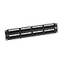 Produkt 19" patch panel Solarix 48 x RJ45 CAT6 UTP 350 MHz 2U czarny SX48-6-UTP-BK - Solarix - Patch panele