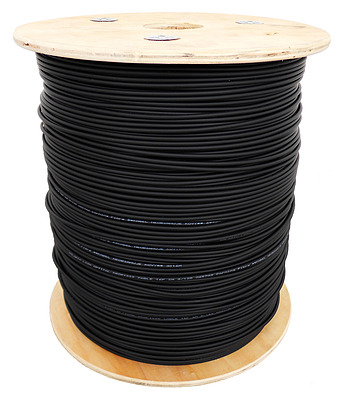 Produkt DROP1000 kabel Solarix 8wł 9/125, 3,0 mm LSOH E<sub>ca</sub> czarny SXKO-DROP-8-OS-LSOH - Solarix - Światłowody