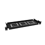 Produkt Półka 19" 1U 150mm BK mocowana do przednich szyn UP-01-B - Solarix - Akcesoria 19"