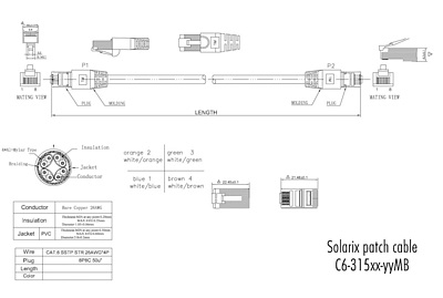 Produkt Patchcord CAT6 SFTP PVC 2m niebieski snag-proof C6-315BU-2MB - Solarix - Patchcordy