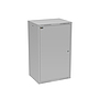 Produkt Szafa naścienna GrandN DUO 20U 450mm, drzwi blaszane, RAL 7035, GrandND-20U-645-21-G - Solarix - Naścienne 19"