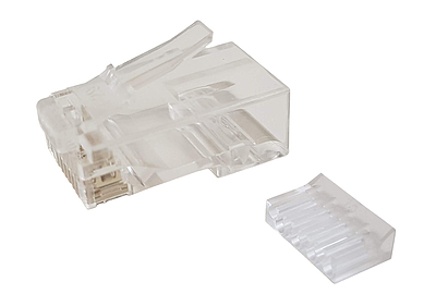 Produkt Konektor RJ45 CAT6 UTP 8p8c nieekranowany na drut KRJ45/6SLD - Solarix - Konektory