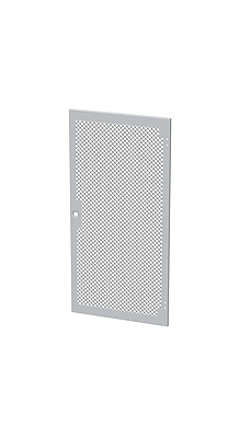 Produkt Drzwi metalowe do LC-50, 24U, szerokość 600 mm, perforowane, kolor RAL 7035, zamek 1-punktowy - Solarix - Akcesoria