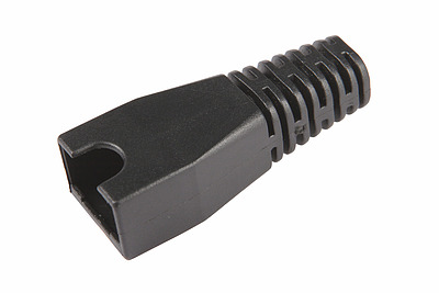 Produkt Osłonka RJ45 non-snag proof czarna S45NSP-BK dla kabli o całkowitej średnicy do 5,5 mm - Solarix - Osłonki