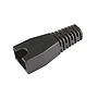 Produkt Osłonka RJ45 non-snag proof czarna S45NSP-BK dla kabli o całkowitej średnicy do 5,5 mm - Solarix - Osłonki