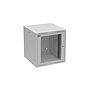 Produkt Szafa naścienna  GrandN DUO 12U 600mm, drzwi szklane, RAL 7035, GrandND-12U-66-11-G - Solarix - Naścienne 19"