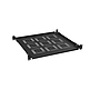 Produkt Półka 19" 1U 450mm BK mocowana do przednich i tylnich szyn UP-14-B - Solarix - Akcesoria 19"