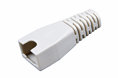 Produkt Osłonka RJ45 non-snag proof szara S45NSP-GY dla kabli o całkowitej średnicy do 5,5 mm - Solarix - Osłonki