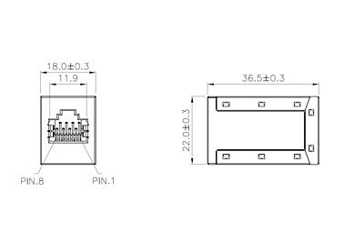 Produkt Łącznik CAT5E STP 8p8c RJ45/RJ45 KRJ45-VEBB  - Solarix - Łączniki