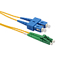 Produkt Patchcord światłowodowy z włóknem OS1 i konektorami LCapc/SCupc długość 2m - Solarix - Patchcordy