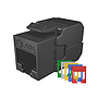 Produkt Samozaciskowy keystone Solarix CAT5E UTP SXKJ-5E-UTP-RAL-SA, moduły RAL FIT, SECURE CAP - Solarix - Keystony