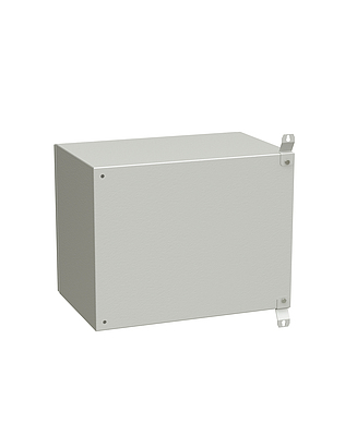 Produkt Naścienna szafa zewnętrzna LC-20 9U 600x500 drzwi szklane 2x1 - punktowy zamek LC-20-9U-65-11-G - Solarix - Zewnetrzne z wyższym IP