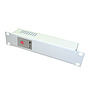 Produkt  Termostat grzewczy 1U bimetalowy RAL 7035  do 19" szyn, BTR-10-H-G - Solarix - Zewnetrzna IP55 z izolacją