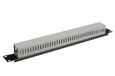 Produkt Organizer kabla 19" 1U BK plastikowy VP-03-1-PK-B - Solarix - Akcesoria 19"
