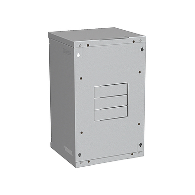 Produkt Naścienna 10" szafa 9U RAL 7035 szklane drzwi LC-10-9-11-G - Solarix - Naścienne 10"