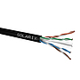 Produkt Kabel Instalacyjny Solarix CAT6 UTP PE zewnętrzny szpula 500 m SXKD-6-UTP-PE czarny - Solarix - Kable instalacyjne