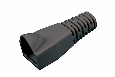 Produkt Osłonka RJ45 snag proof czarna S45SP-BK dla kabli o całkowitej średnicy do 5,5 mm - Solarix - Osłonki