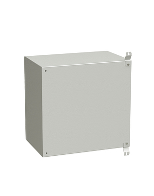 Produkt Naścienna szafa zewnętrzna LC-20 12U 600x500 drzwi blaszane 2x1 - punktowy zamek LC-20-12U-65-21-G - Solarix - Zewnetrzne z wyższym IP