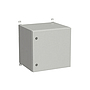 Produkt Naścienna szafa zewnętrzna LC-20 12U 600x500 drzwi blaszane 2x1 - punktowy zamek LC-20-12U-65-21-G - Solarix - Zewnetrzne z wyższym IP