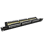 Produkt 19" patch panel Solarix 24 x RJ45 CAT6 UTP z listwą 1U SX24L-6-UTP-BK-N - Solarix - Patch panele