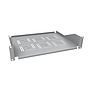 Produkt Półka 19" 2U 350mm RAL 7035 mocowana do przednich szyn UP-23-G - Solarix - Akcesoria 19"