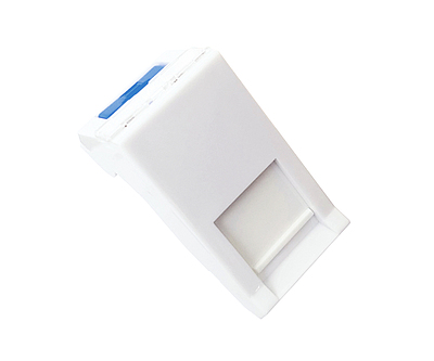 Produkt Moduł French style Solarix 22,5 x 45mm na 1 keystone kątowy biały SXF-M-1-45-WH-U - Solarix - Gniazdka