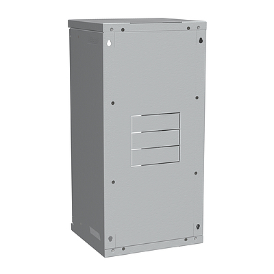 Produkt Naścienna 10" szafa 12U RAL 7035 szklane drzwi LC-10-12-11-G - Solarix - Naścienne 10"