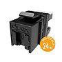 Produkt MULTIPACK 24 szt - keystony Solarix CAT6 UTP RJ45 czarny SXKJ-6-UTP-BK-NA na kleszcze SXKJ-NA-BU - Solarix - Keystony