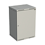 Produkt Szafka naścienna nitowana SENSA 18U 500mm, drzwi blaszane, RAL 7035, SENSA-18U-65-21-G - Solarix - Naścienne 19"