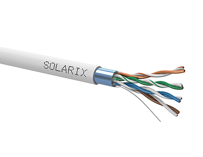 Produkt Kabel instalacyny CAT5E FTP PVC E<sub>ca</sub> 305m/box SXKD-5E-FTP-PVC - Solarix - Kable instalacyjne
