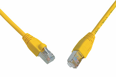 Produkt Patchcord CAT5E SFTP PVC 20m żółty snag-proof C5E-315YE-20MB - Solarix - Patchcordy
