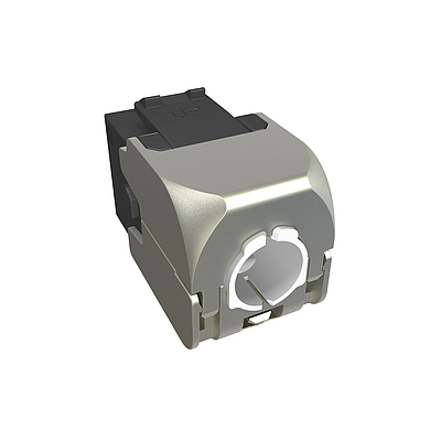 Produkt Samozaciskowy keyston Solarix CAT6A UTP SXKJ-10G-UTP-RAL-SA, moduły RAL FIT, Component Level i 4PPoE.  - Solarix - Keystony