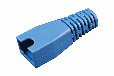 Produkt Osłonka RJ45 non-snag proof niebieska S45NSP-BU dla kabli o całkowitej średnicy do 5,5 mm - Solarix - Osłonki