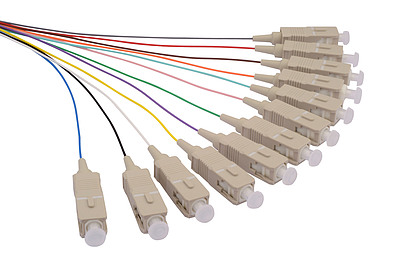 Produkt Pigtail  50/125 SCpc  MM OM4 1,5m, opakowanie 12szt - kolory SXPI-SC-PC-OM4-1,5M-12PC - Solarix - Pigtaile