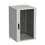 Produkt Naścienna szafa zewnętrzna LC-20 21U 600x600 drzwi szklane 3 - punktowy zamek LC-20-21U-66-12-G - Solarix - Zewnetrzne z wyższym IP