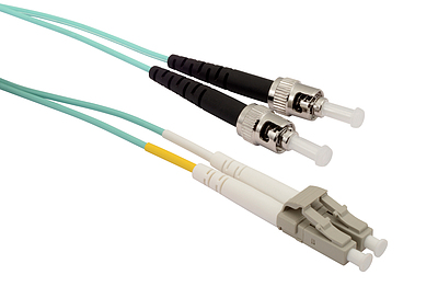 Produkt Patchcord Solarix 50/125 LCpc/STpc MM OM3 2m duplex SXPC-LC/ST-PC-OM3-2M-D - Solarix - Patchcordy