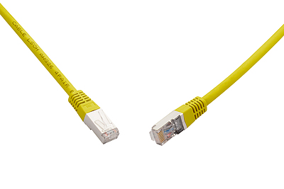 Produkt 10G patchcord CAT6A SFTP LSOH 20m żółty non-snag-proof C6A-315YE-20MB - Solarix - Patchcordy