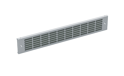 Produkt Panel cokołu szafy, długość 800 mm, z filtrem powietrza, wysokość 100 mm, kolor RAL7035 - Solarix - Akcesoria